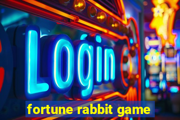 fortune rabbit game